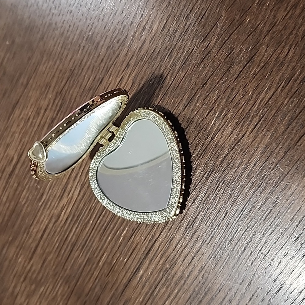 Floral Makeup Compact Mirror